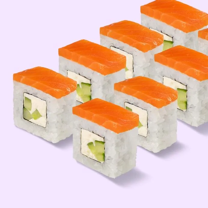 Филадельфия лайт с лососем