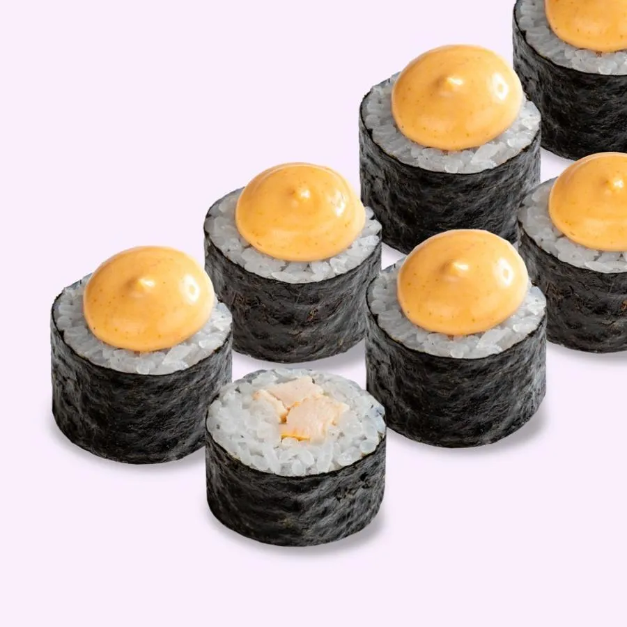 Мини ролл с курицей спайси