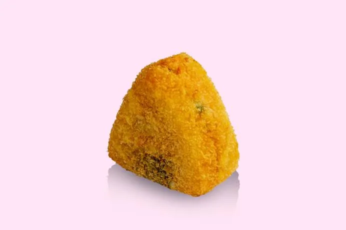 Онигири жареный с крабом