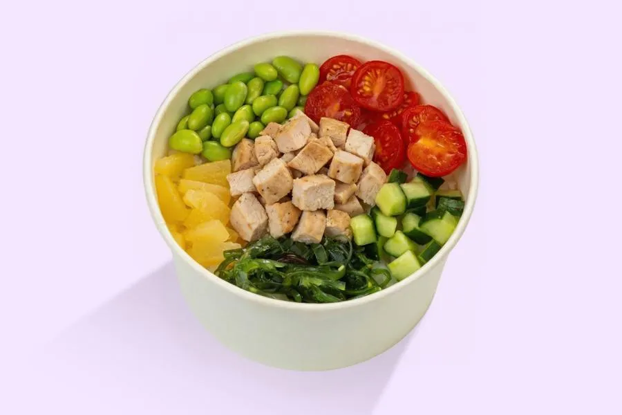 Поке с курицей + соус