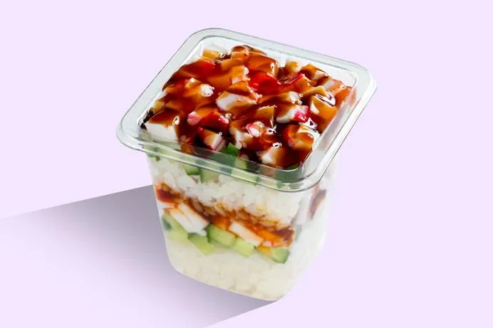 Трайфл с крабом